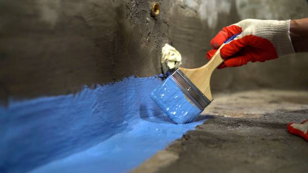 Commercial Basement Waterproofing project at a Milford, OH business property by SJ Waterproofing Pros